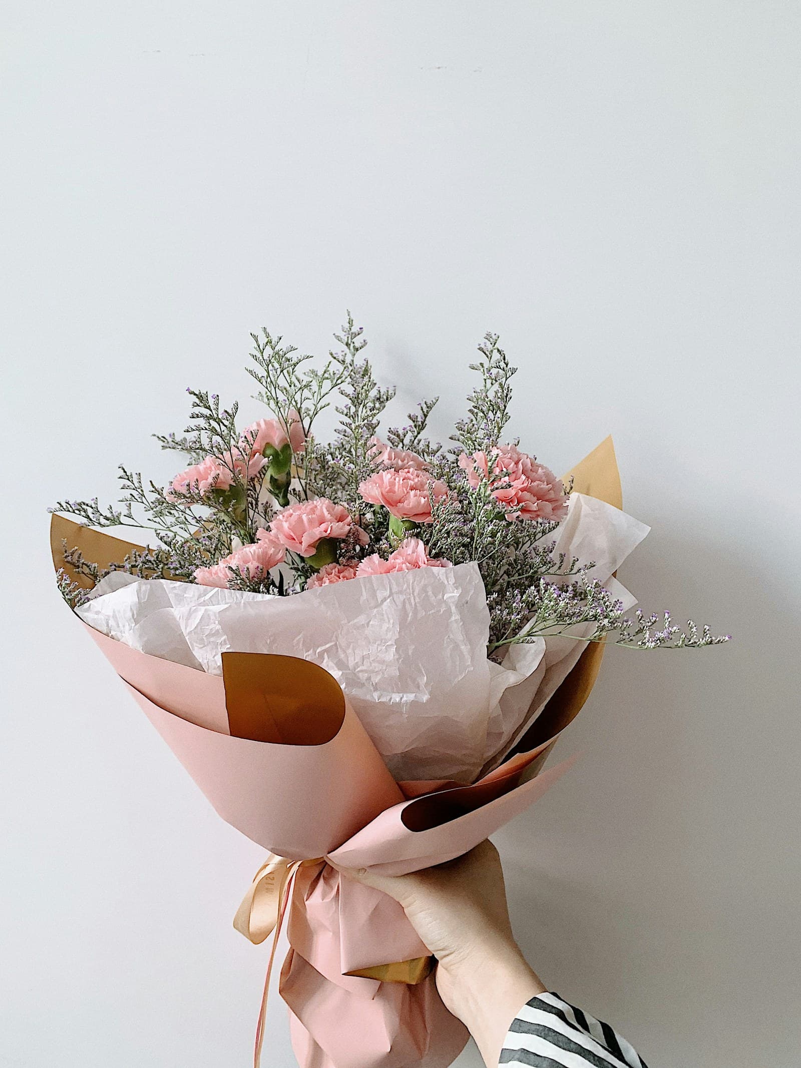 A flower arrangement used in a Context Aware Shopify demonstration